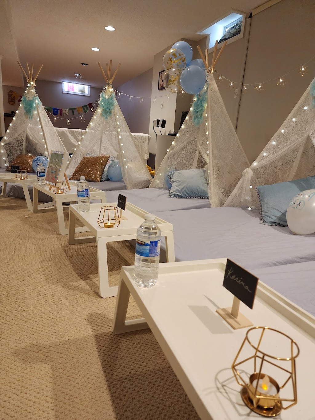 Glamp In Style Slumber Party - Event Planner Mississauga | 286 Donnelly Dr, Mississauga, ON L5G 2M5, Canada | Phone: (416) 902-9117