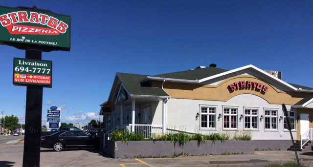 Stratos Pizzeria | 5030 Bd des Forges, Trois-Rivières, QC G8Y 1X2, Canada | Phone: (819) 694-7777