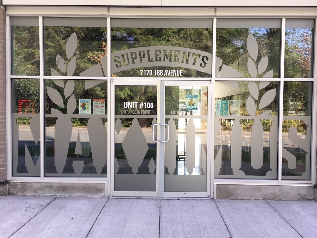 MAXXIMUS Supplements Surrey | 7170 188 St #105, Surrey, BC V4N 6R4, Canada | Phone: (778) 574-6299