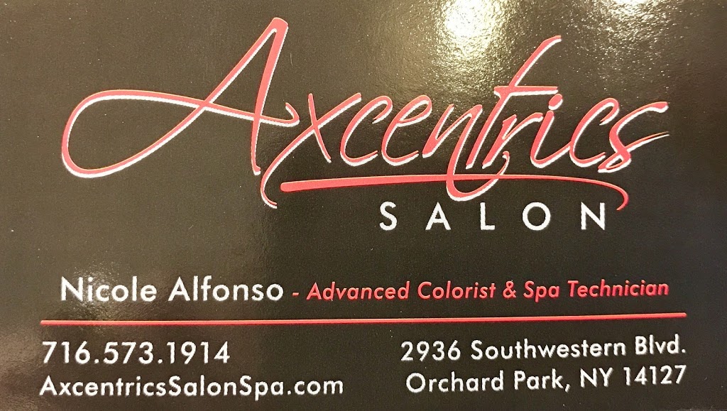 Axcentrics Salon | 2936 Southwestern Blvd, Orchard Park, NY 14127, USA | Phone: (716) 573-1914