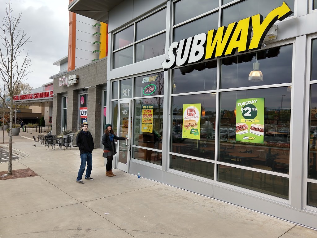 Subway | Village, 3011 Cinema Pl Suite 103, Bellingham, WA 98226, USA | Phone: (360) 647-6016
