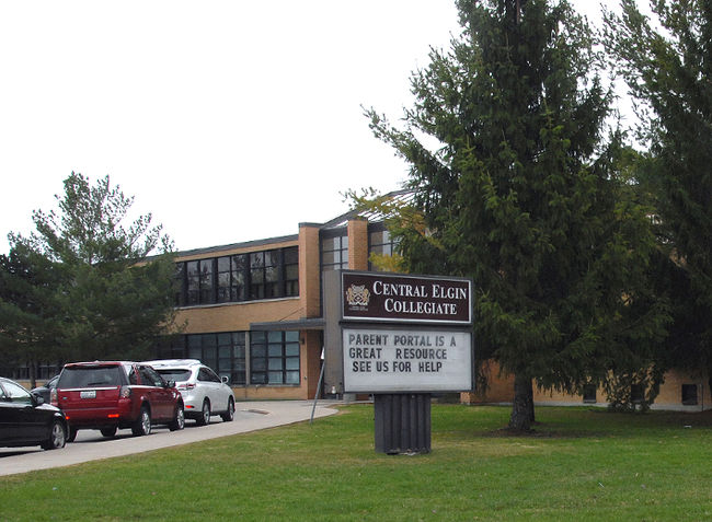 Central Elgin Collegiate Institute | 201 Chestnut St, St Thomas, ON N5R 2B5, Canada | Phone: (519) 631-4460
