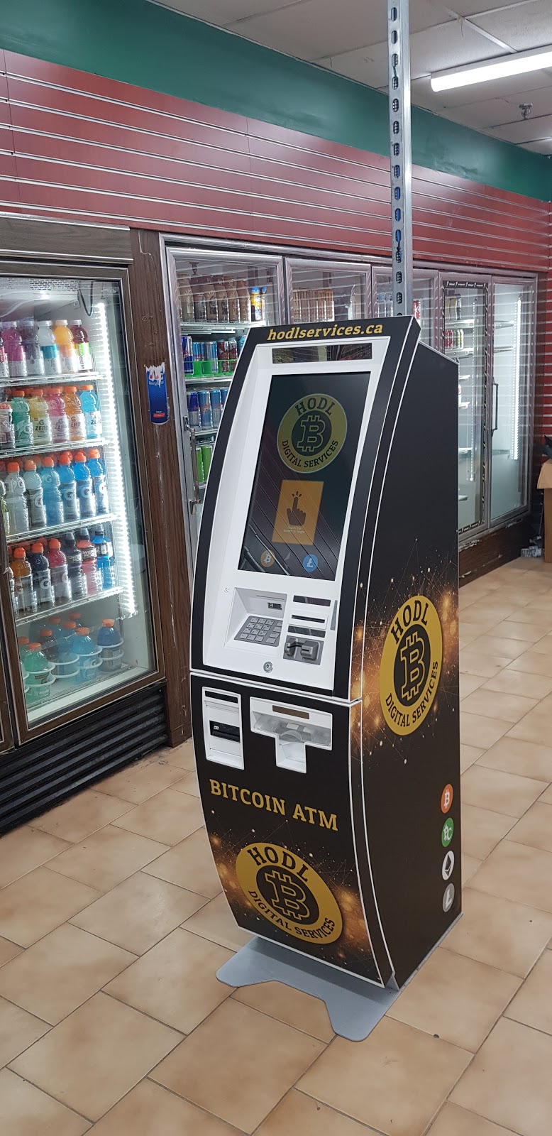 HODL Bitcoin ATM in Tomken Plaza G&G | 925 Rathburn Rd E Unit 11, Mississauga, ON L4W 4C3, Canada | Phone: (416) 840-5444