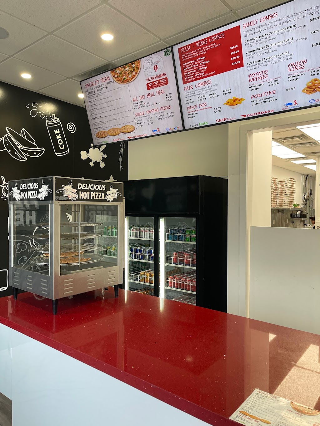 Pizza Fiamma Mississauga | 3955 Erin Centre Blvd Unit 7, Mississauga, ON L5M 0H1, Canada | Phone: (905) 904-0033