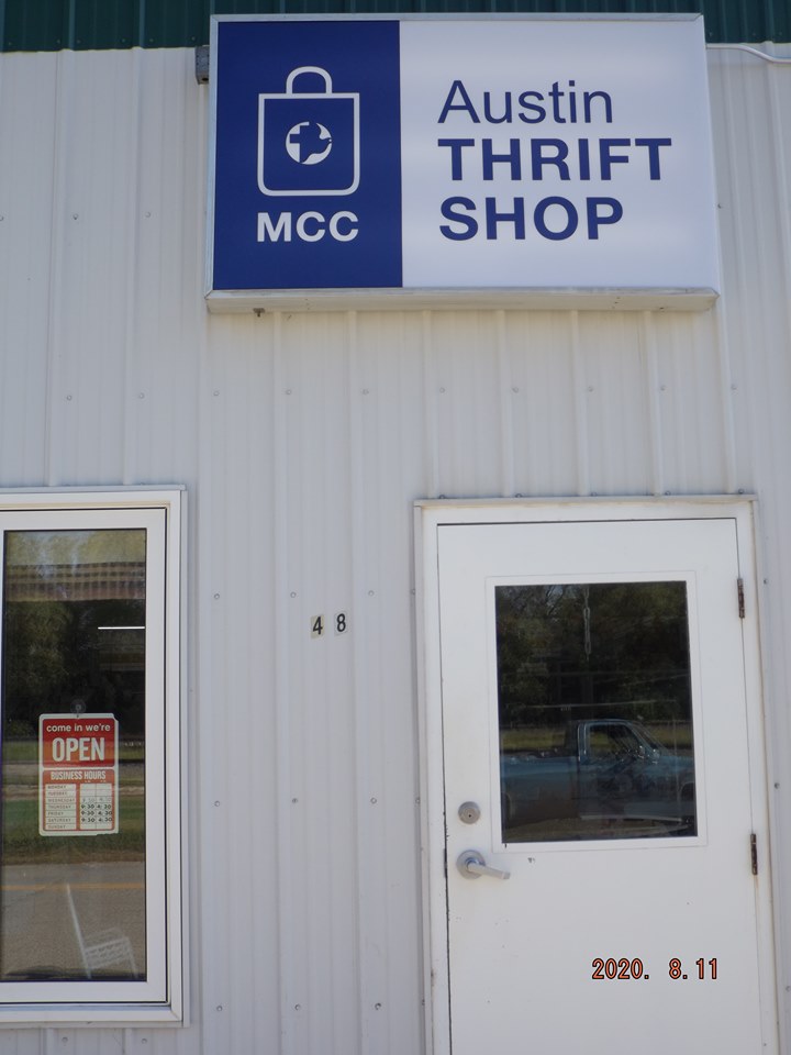 Austin MCC Thrift Shop | 48 2 Ave, Austin, MB R0H 0C0, Canada | Phone: (204) 637-2427