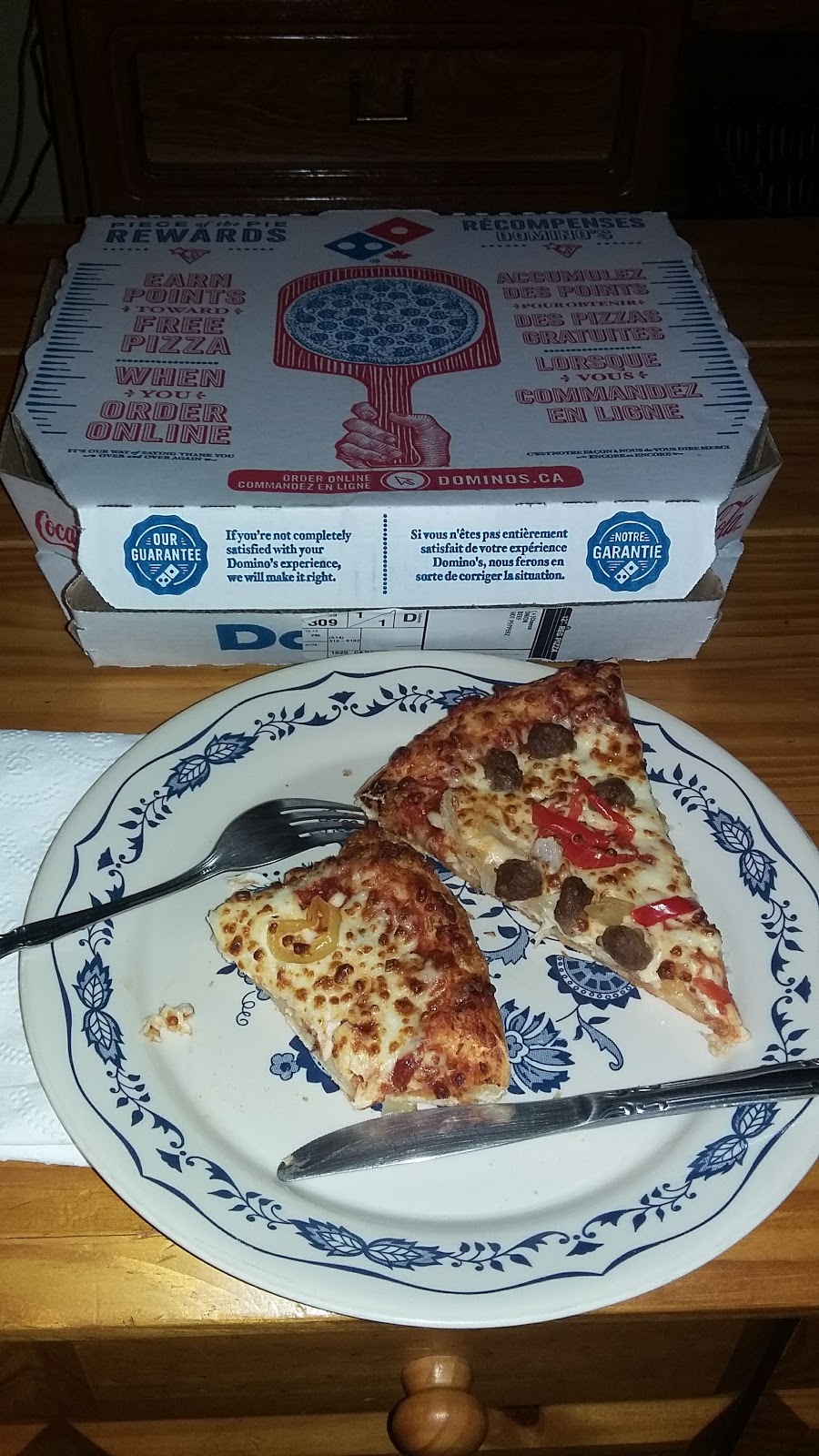 Dominos | 475 Avenue Dumont, Dorval, QC H9S 5W2, Canada | Phone: (514) 828-5000