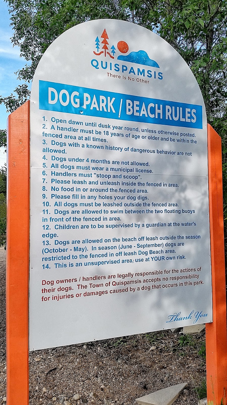 Dog Park / Beach | Quispamsis, NB E2E 5C7, Canada | Phone: (506) 849-5778