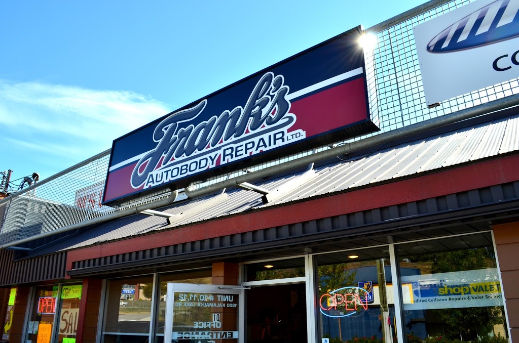 CSN Franks Autobody Repair | 1800 Kalamalka Lake Rd, Vernon, BC V1T 6V5, Canada | Phone: (250) 545-6906