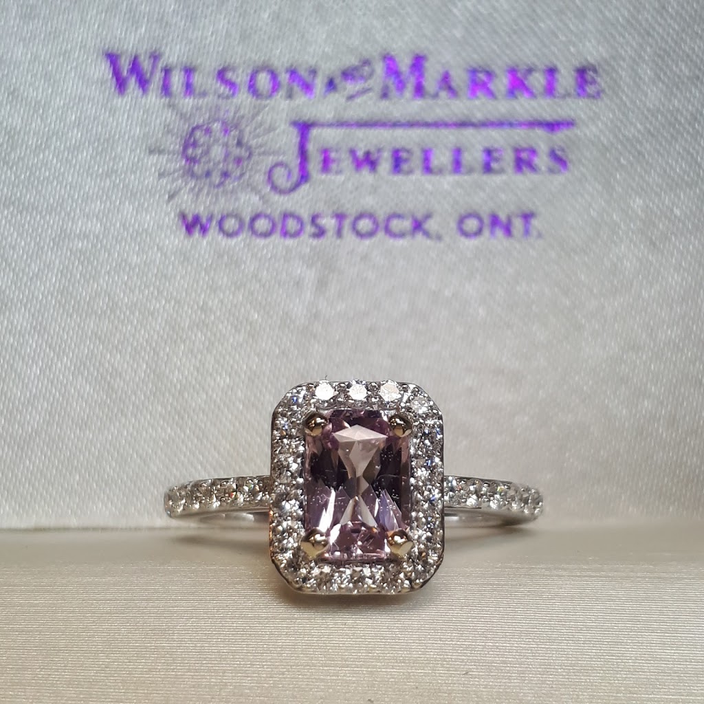 Wilson & Markle Jewellers Ltd | 489 Dundas St, Woodstock, ON N4S 1C3, Canada | Phone: (519) 537-3142