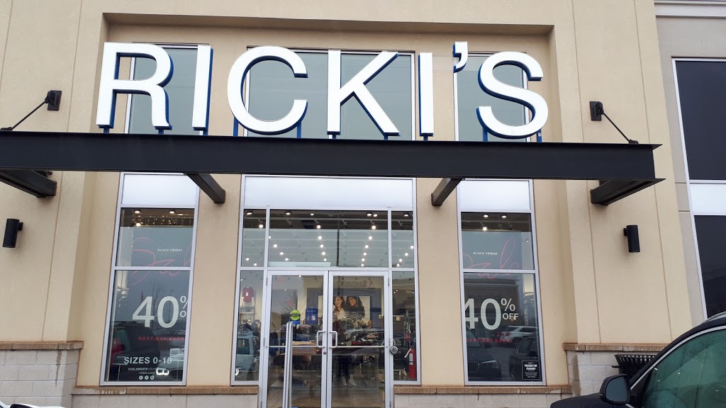 Rickis | Smart Ctr, 202 Oak Walk Dr K3, Oakville, ON L6H 6M3, Canada | Phone: (905) 257-1127