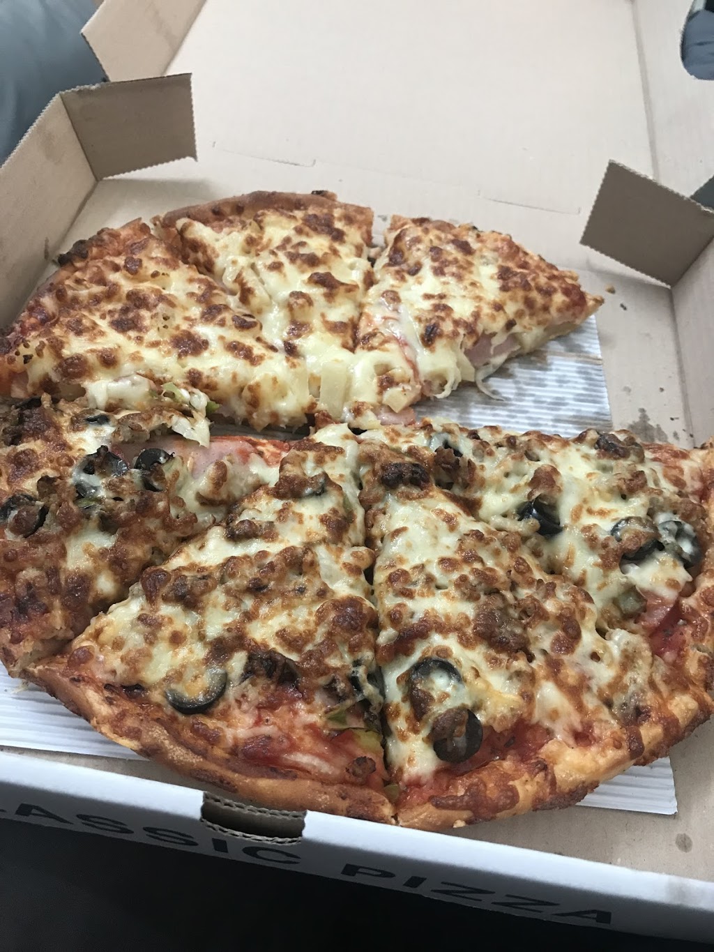 Classic Pizza | 27637 Fraser Hwy #103, Abbotsford, BC V4X 1M3, Canada | Phone: (604) 625-7499