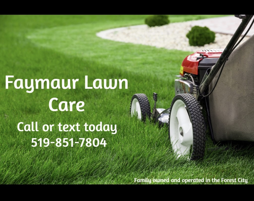 Faymaur Lawn Care | 578 Mcgarrell Pl, London, ON N6G 5M1, Canada | Phone: (519) 851-7804