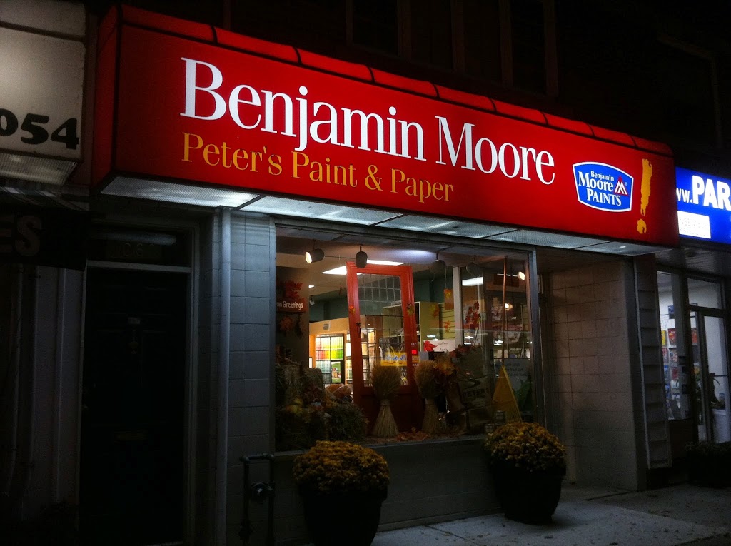 Peters Paint & Paper | 1062 Coxwell Avenue @, OConnor Dr, East York, ON M4C 3G5, Canada | Phone: (416) 423-0234