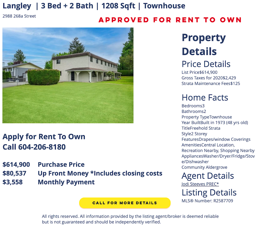 Canadian Rent To Own Homes | 6715 131a St, Surrey, BC V3W 7S7, Canada | Phone: (604) 206-8180