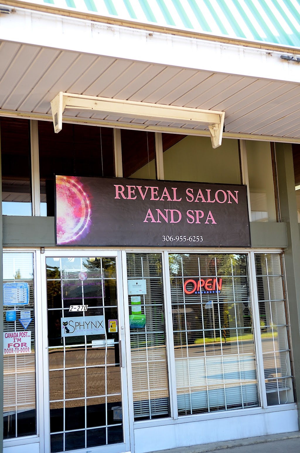 Reveal Salon and Spa | 270 Acadia Dr #2, Saskatoon, SK S7H 3V4, Canada | Phone: (306) 955-6253