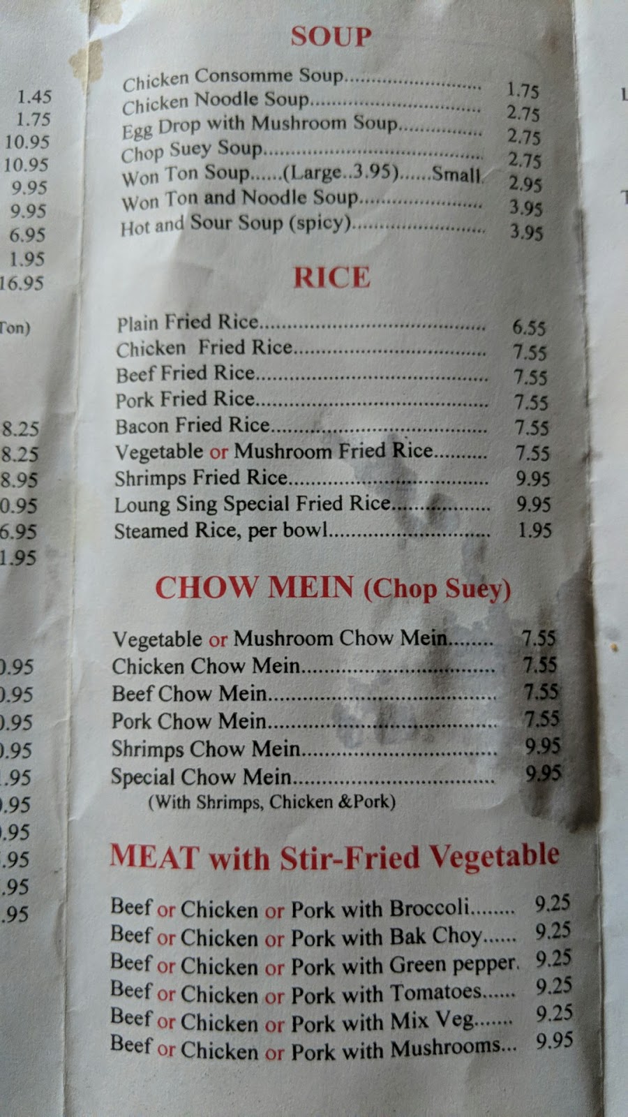 Loung Sing Restaurant | 422 Durham St E, Walkerton, ON N0G 2V0, Canada | Phone: (519) 881-1888