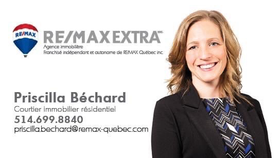 RE/MAX EXTRA | Priscilla Béchard | 170 Rue Serge-Pepin, Beloeil, QC J3G 3E7, Canada | Phone: (514) 699-8840
