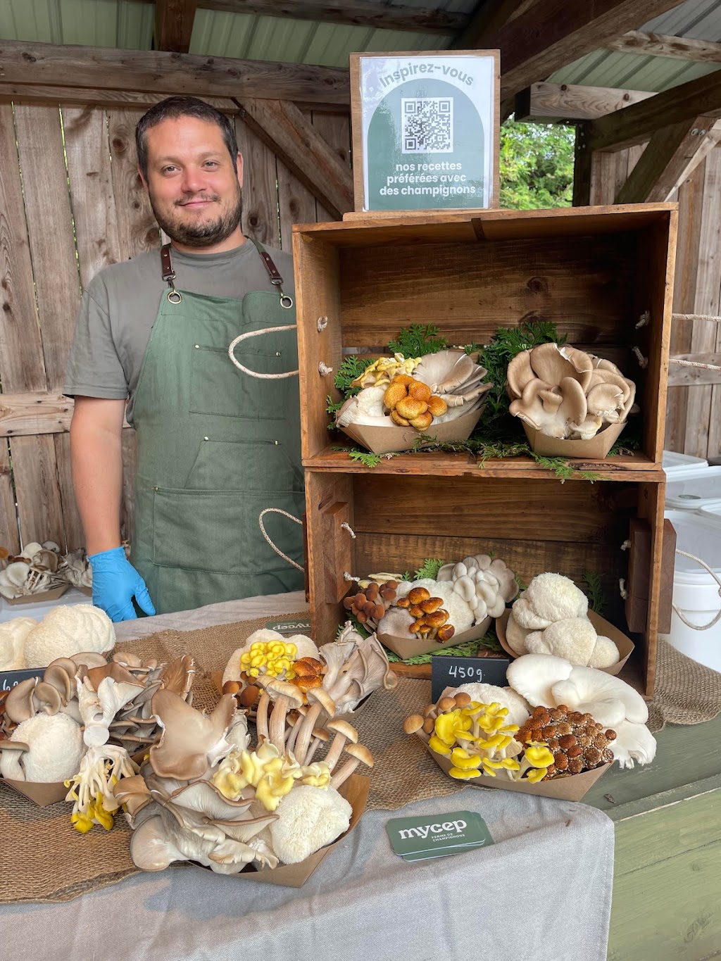 Mycep ferme de champignons | 250 Rue Saint-Urbain suite 101, Granby, QC J2G 8M8, Canada | Phone: (450) 830-2732