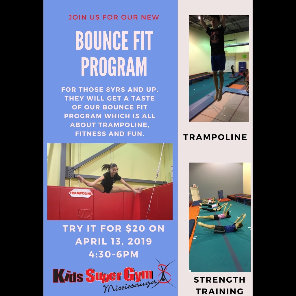 Kids SuperGym | 3620a Laird Rd #9, Mississauga, ON L5L 6A8, Canada | Phone: (905) 607-5437