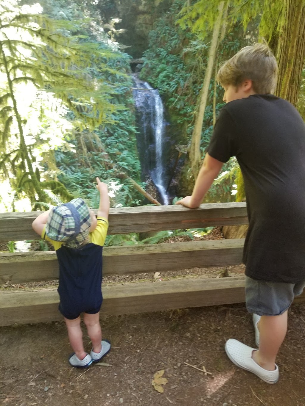 Burnett Falls Park | 5332 Burnett Rd, Sechelt, BC V0N 3A4, Canada