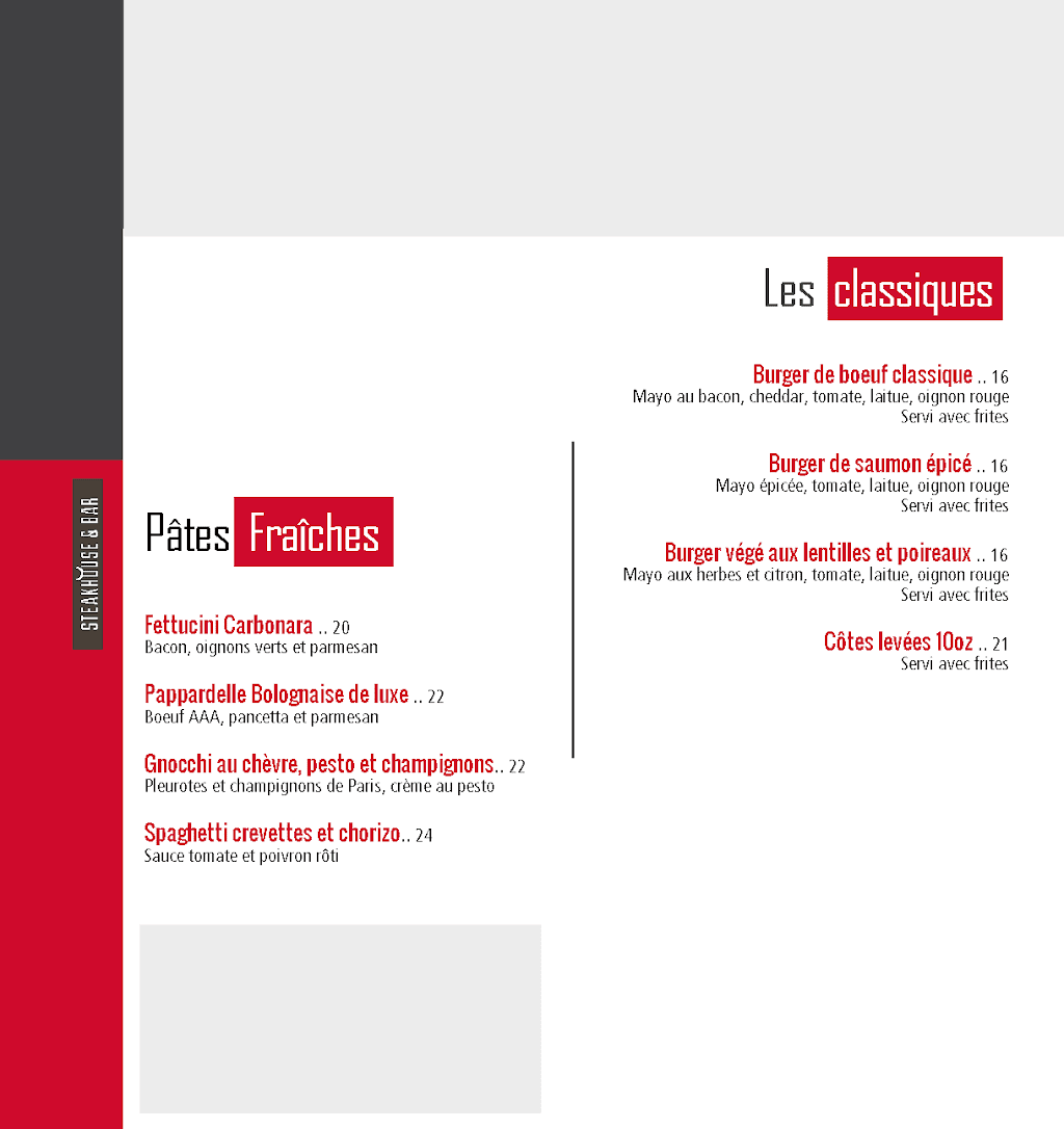 Steakhouse & Bar | 165 Chemin Sainte-Anne, Sorel, QC J3P 6J7, Canada | Phone: (450) 742-5691