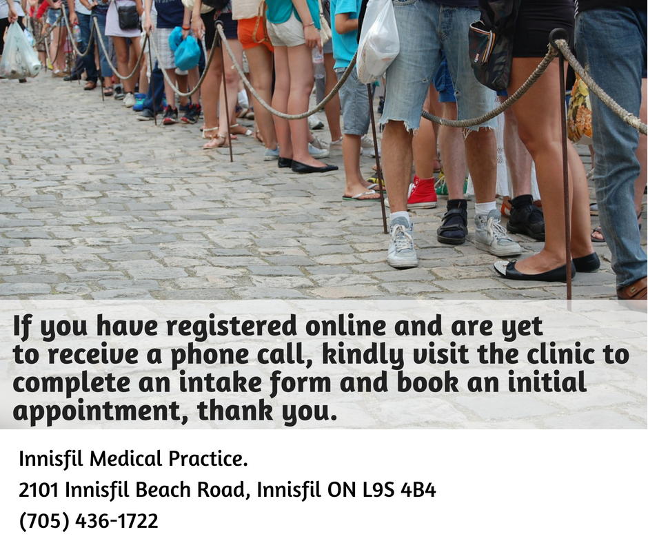 Innisfil Medical Practice | 1081 Innisfil Beach Rd, Innisfil, ON L9S 4B2, Canada | Phone: (705) 436-1722