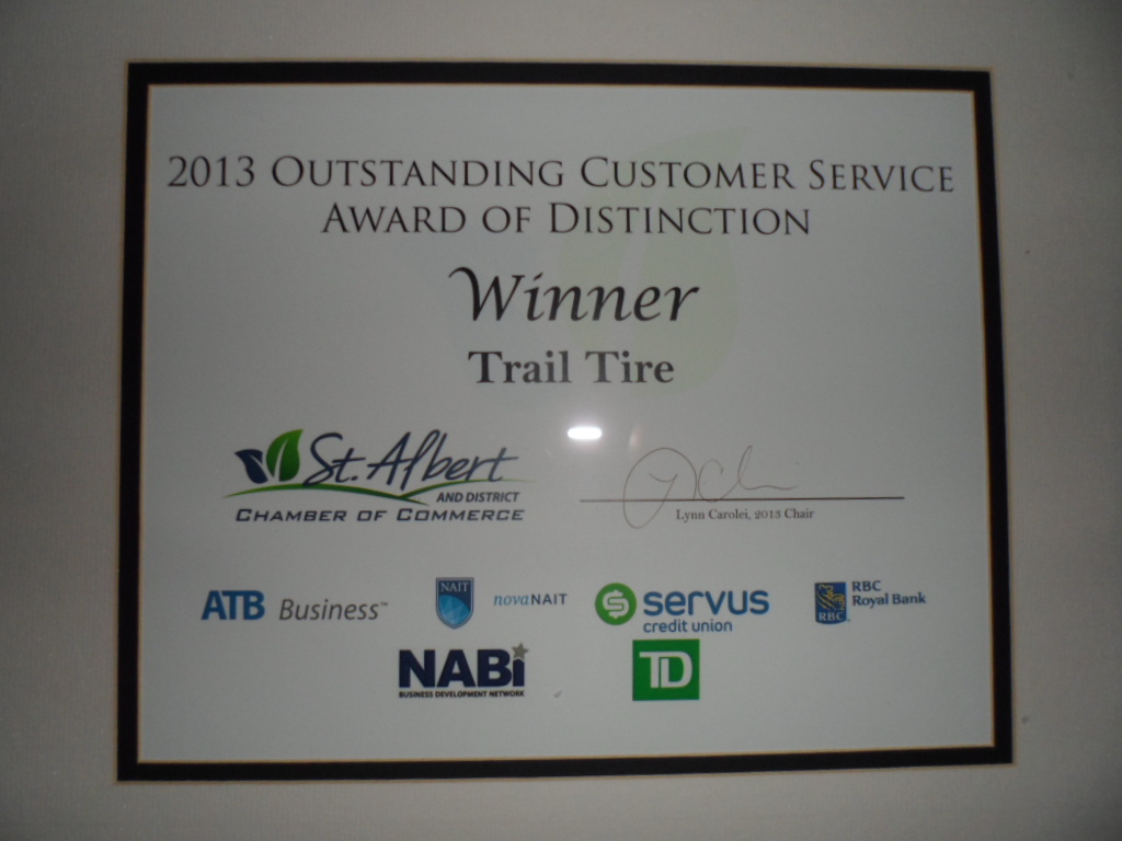 Trail Tire Service Ltd | 376 St Albert Trail, St. Albert, AB T8N 2X1, Canada | Phone: (780) 460-3673