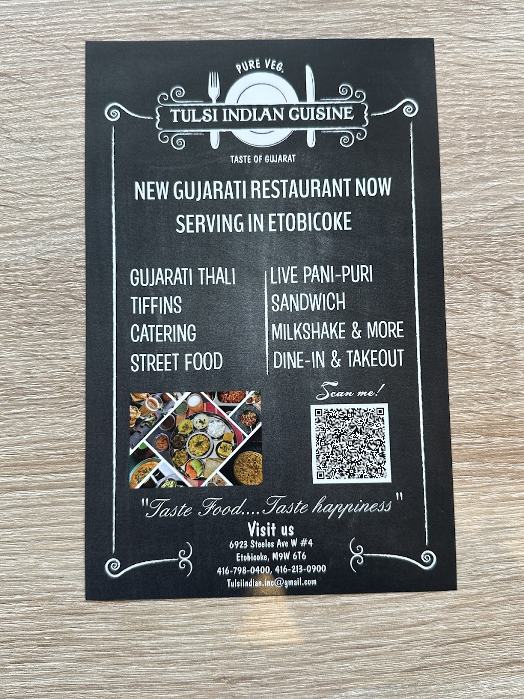 Tulsi Indian Cuisine | 6923 Steeles Ave W UNIT 4, Etobicoke, ON M9W 6T6, Canada | Phone: (416) 798-0400