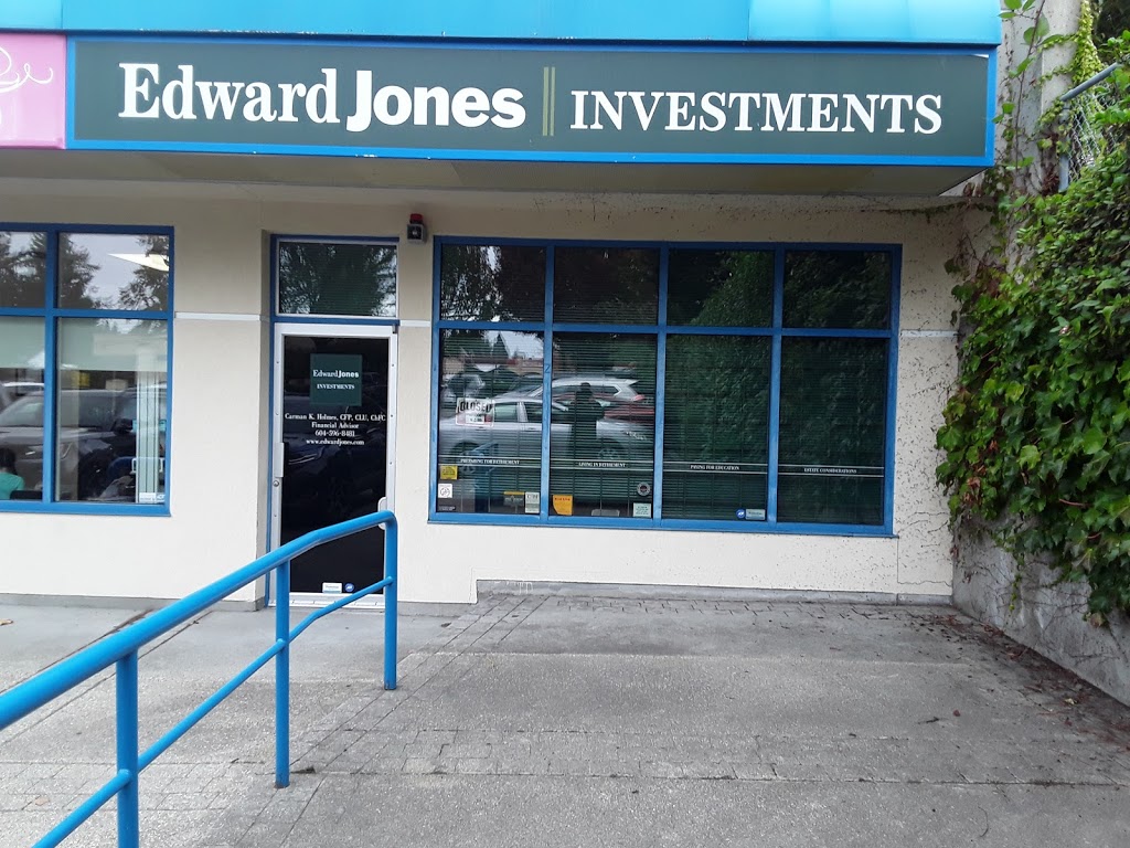 Edward Jones - Financial Advisor: Carman K Holmes, CFP®|CLU | 11161 84 Ave Unit #11, Delta, BC V4C 2K4, Canada | Phone: (604) 596-8481