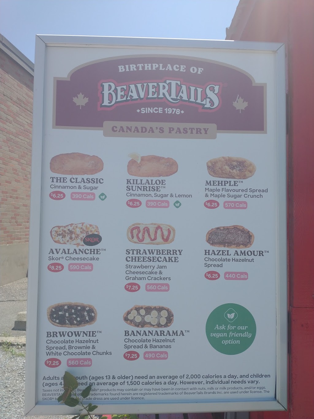 BeaverTails | 170 Queen St, Killaloe, ON K0J 2A0, Canada | Phone: (905) 650-7325
