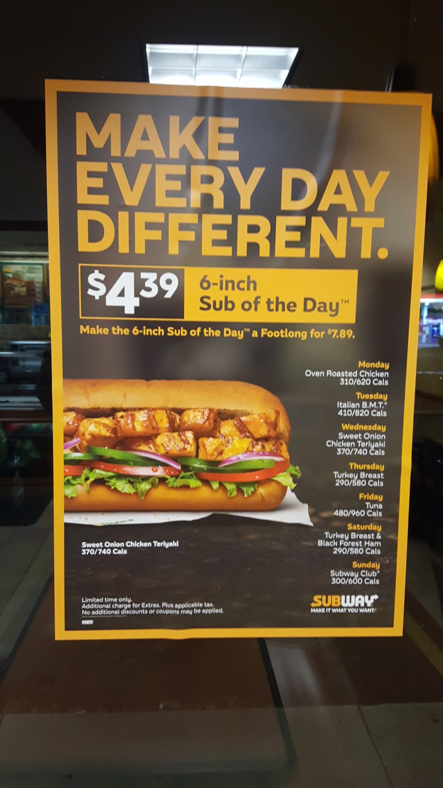Subway | 247 Centennial Pkwy N Unit # 16, Hamilton, ON L8E 2X3, Canada | Phone: (905) 560-0335
