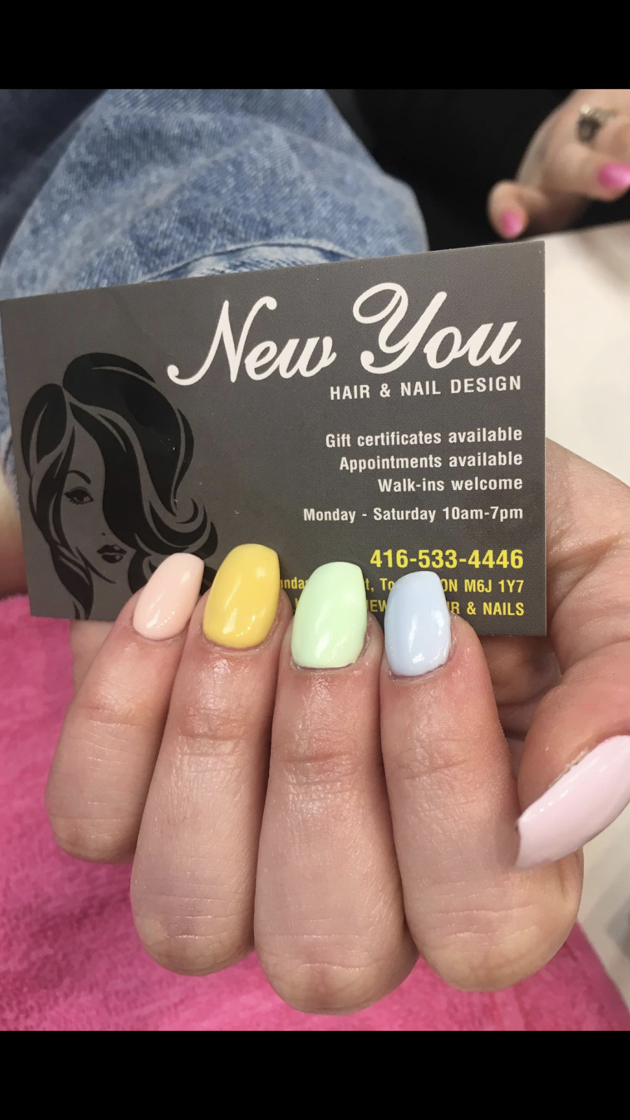 New You Hair & Nail Design 1451 Dundas St W, Toronto, ON M6J 1Y7, Canada