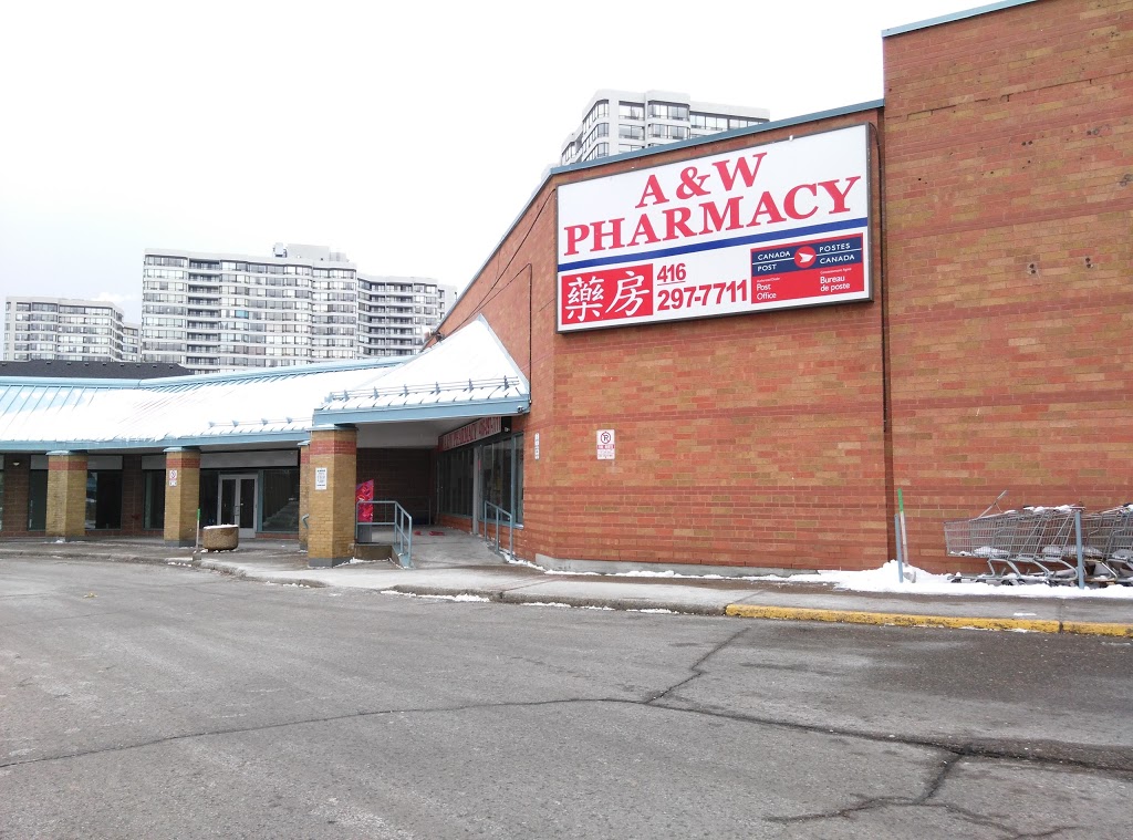 A&W Pharmacy | 250 Alton Towers Cir, Scarborough, ON M1V 3Z4, Canada | Phone: (416) 297-7711