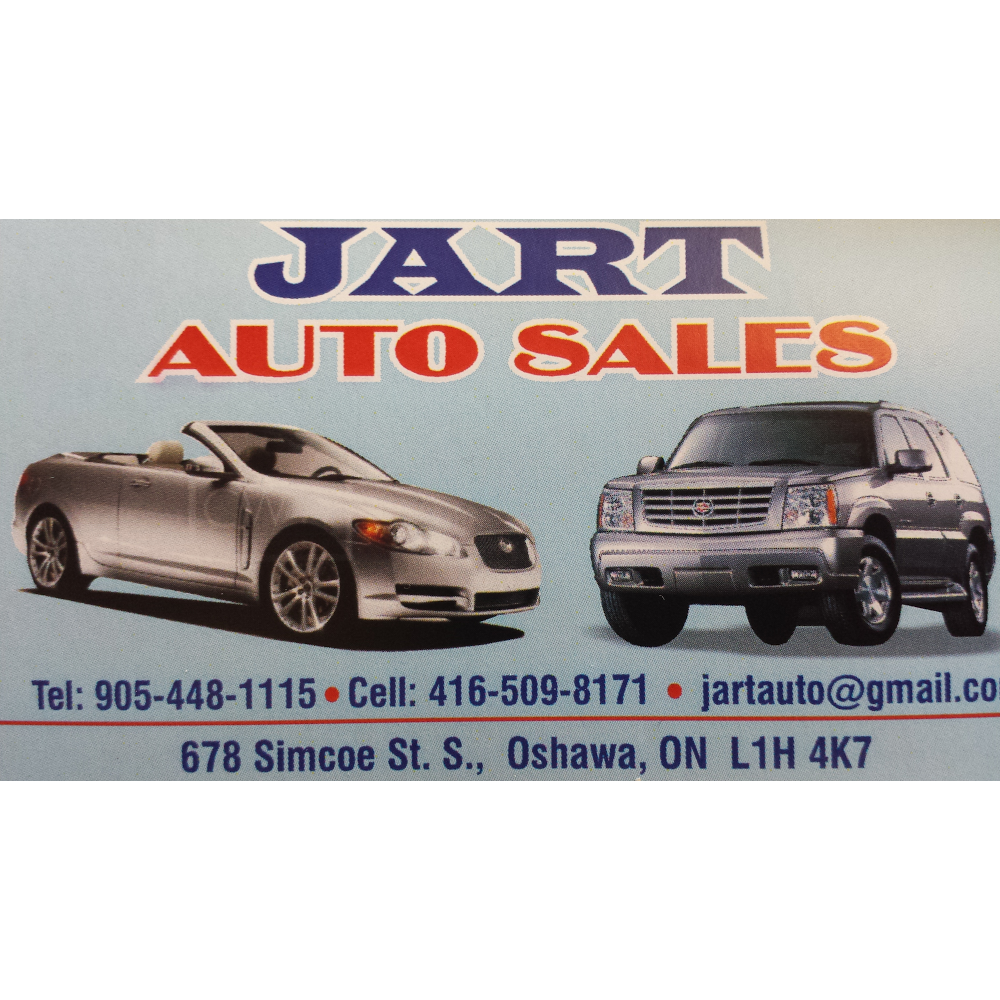 Jart Auto Sales | car dealer | 678 Simcoe St S, Oshawa, ON L1H 4K7, Canada | 4165098171 OR +1 416-509-8171