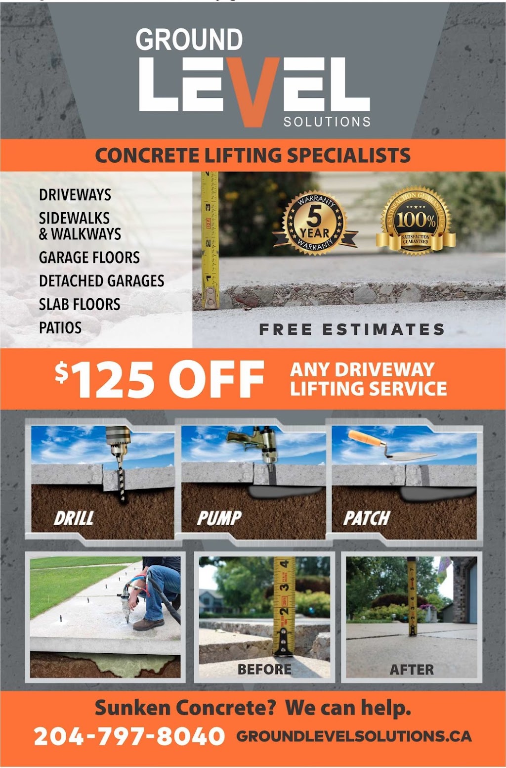 Ground Level Solutions | 349 Bronstone Dr, Niverville, MB R0A 0A1, Canada | Phone: (204) 797-8040