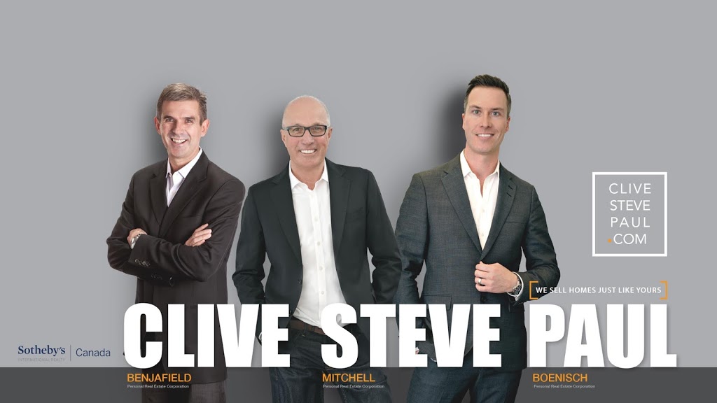 Sotheby’s International Realty: Clive, Steve & Paul | 3164 Edgemont Blvd, North Vancouver, BC V7R 2N9, Canada | Phone: (604) 908-2685