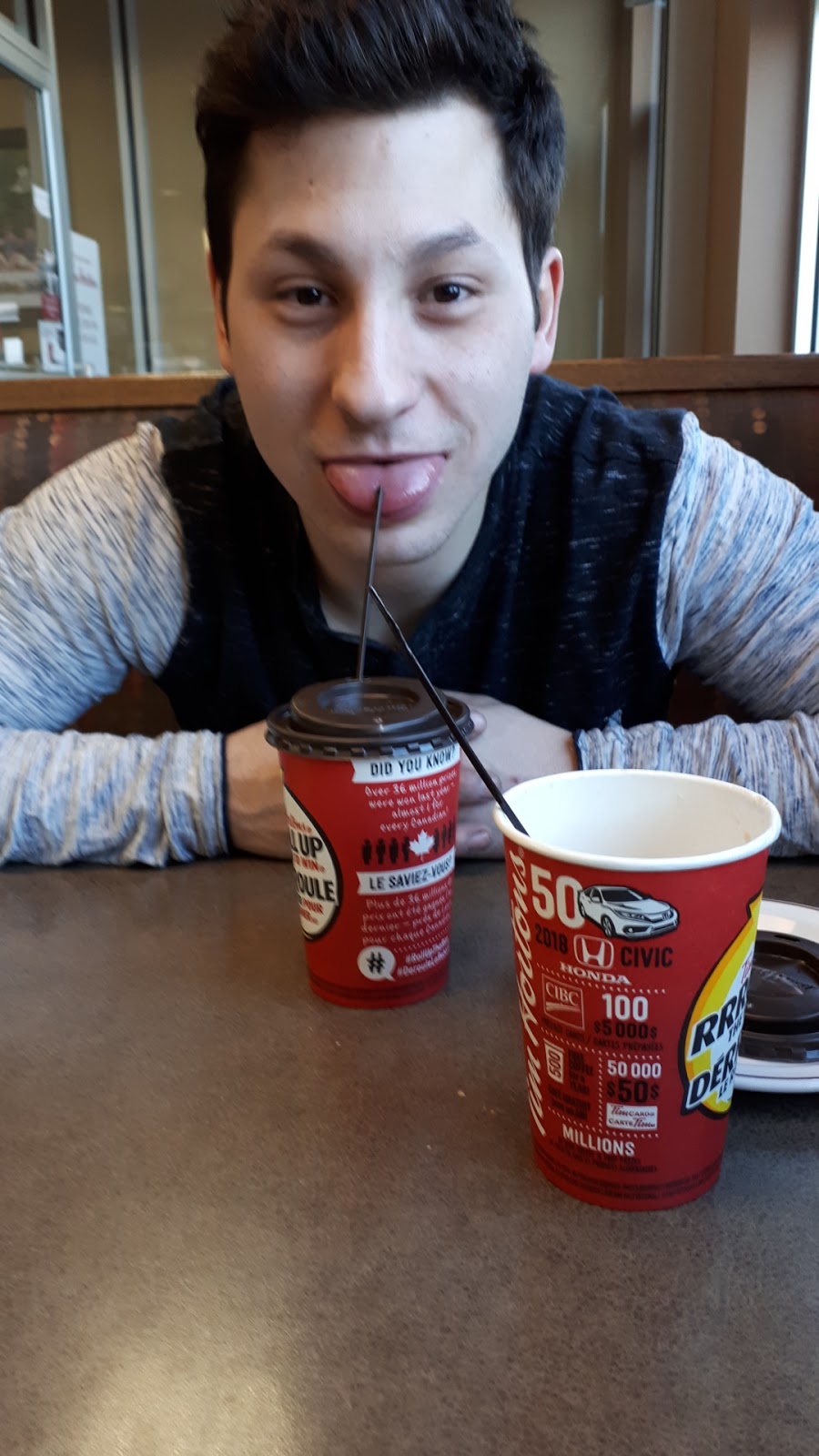 Tim Hortons | 3895 Rue des Mouettes, Jonquière, QC G7X 0M4, Canada | Phone: (418) 547-3779