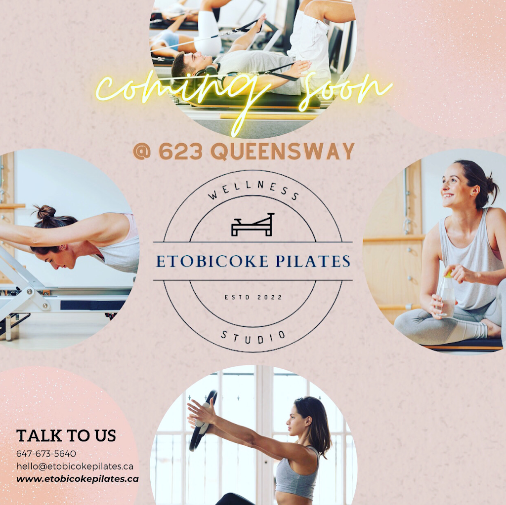 Etobicoke Pilates and Wellness Studio | 623 The Queensway, Etobicoke, ON M8Y 1K4, Canada | Phone: (647) 673-5640