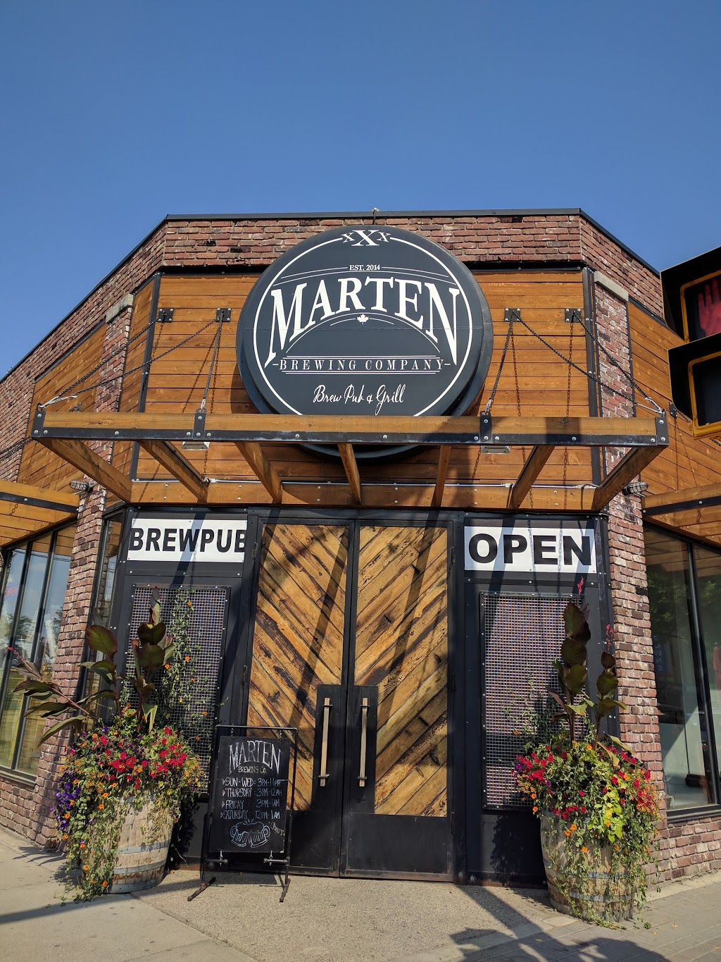 Marten Brewpub | 2933a 30th Ave, Vernon, BC V1T 2B8, Canada | Phone: (778) 475-5115