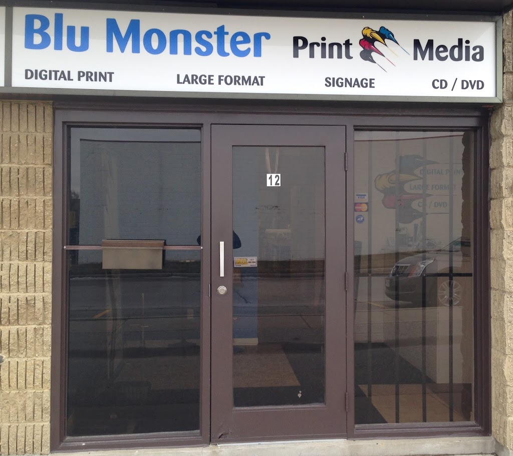Blu Monster Print and Media | point of interest | 540 Clarke Rd #12, London, ON N5V 2C7, Canada | 5196592424 OR +1 519-659-2424