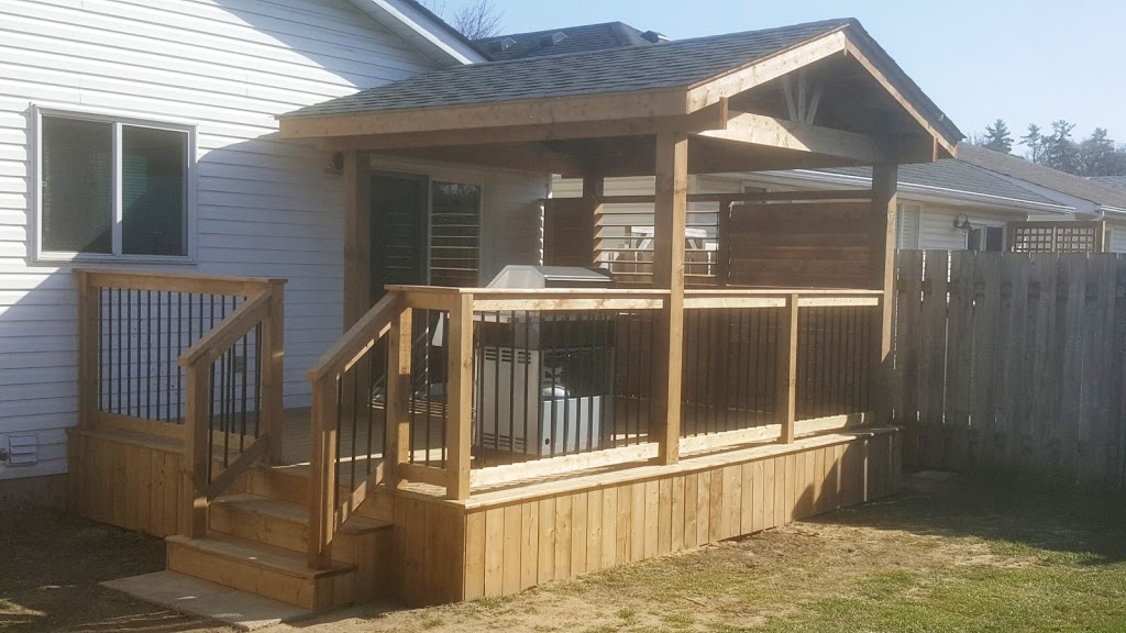 Frontier Fencing and Decks Inc | 327 McLean School Rd, Saint George, ON N0E 1N0, Canada | Phone: (519) 448-3946