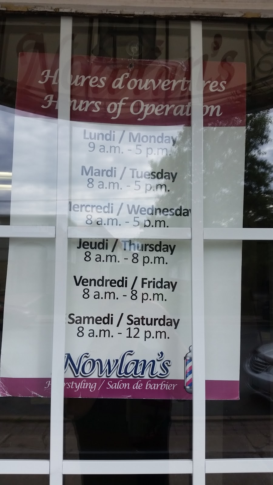 Nowlans Hairstyling | 83 Irving Blvd, Bouctouche, NB E4S 3J8, Canada | Phone: (506) 743-5198