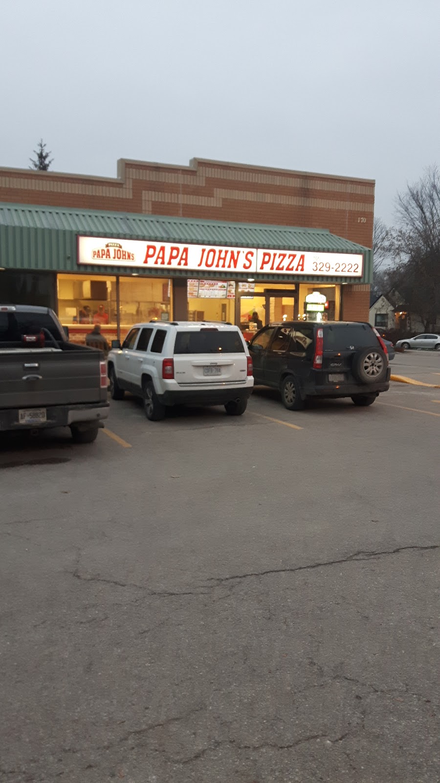 Papa Johns Pizza | 1-170 Memorial Ave, Orillia, ON L3V 7M9, Canada | Phone: (705) 329-2222