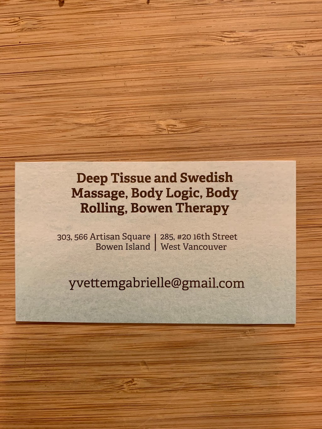 Re-Fresh Facials, Massage and Somatic Bodywork | 566 Artisan Ln, Bowen Island, BC V0N 1G2, Canada | Phone: (604) 729-5149