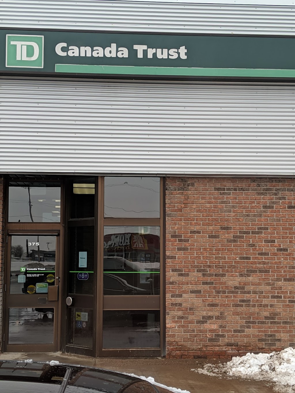 TD Canada Trust Branch and ATM | 375 Daniel St S, Arnprior, ON K7S 3K6, Canada | Phone: (613) 623-6577