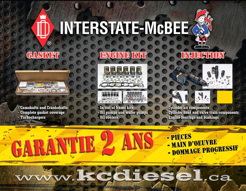 KC diesel | 8500 Avenue Émilien-Letarte, Saint-Hyacinthe, QC J2R 0A3, Canada | Phone: (450) 355-0300