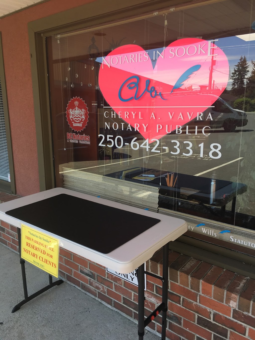 Notaries in Sooke (Cheryl Vavra, Notary Public) | Box 730, 6726 W Coast Rd Unit#1, Sooke, BC V9Z 1H7, Canada | Phone: (250) 642-3318