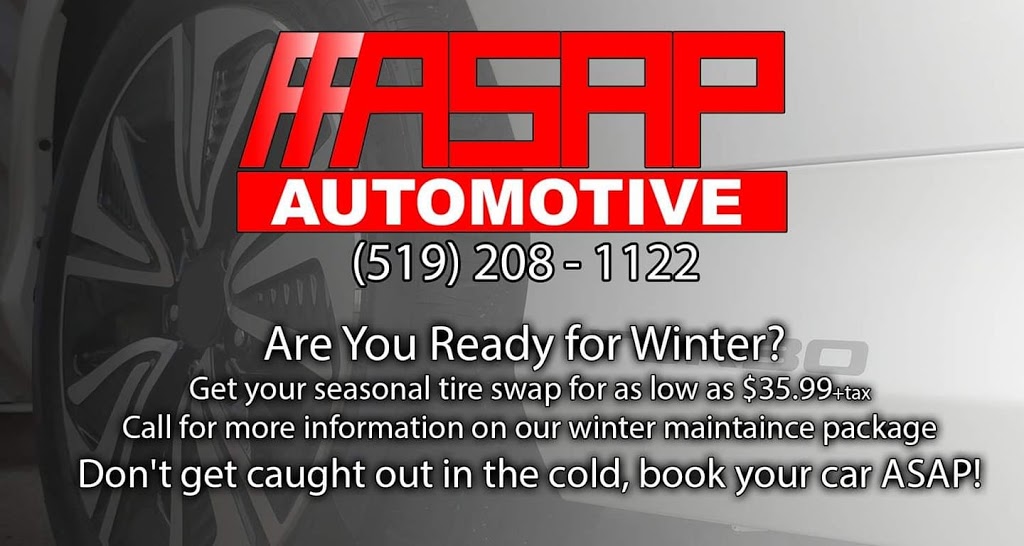 AAASAP Automotive | 89 Bridgeport Rd E, Waterloo, ON N2J 2K2, Canada | Phone: (519) 208-1122