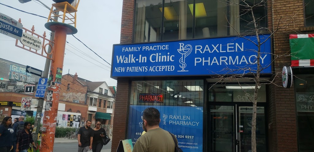 Raxlen Pharmacy | 343 College St, Toronto, ON M5T 1S5, Canada | Phone: (416) 324-9217