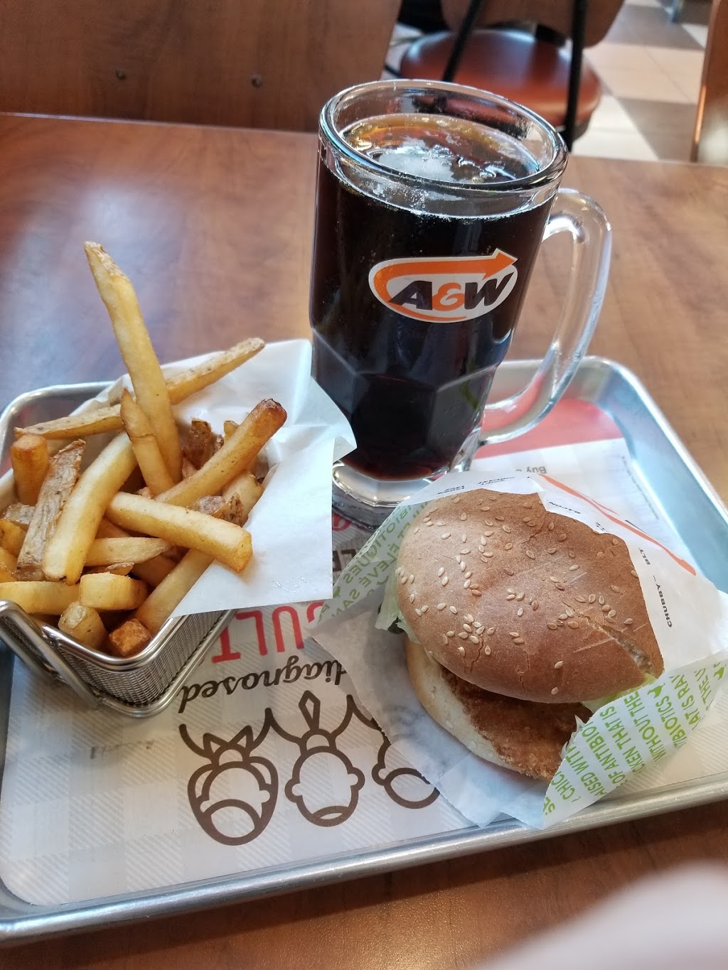 A&W Canada | 140 Queensway East, Simcoe, ON N3Y 2G9, Canada | Phone: (519) 429-3215
